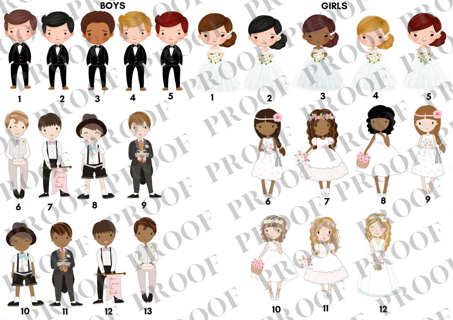 Page boy/ Flower Girl Water bottle