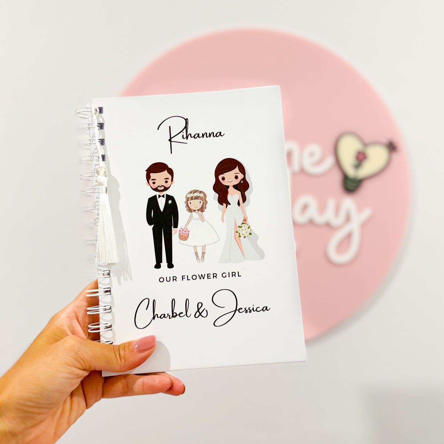 Hard cover Wedding colouring & Activity book